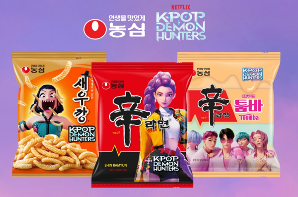 Nongshim Partners with Netflix to Launch K-Pop Demon Hunters Character-Themed Instant Noodles
