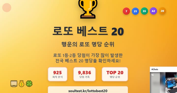 1188회 로또 당첨번호 예측 분석 및 최적 당첨점 선정 연구